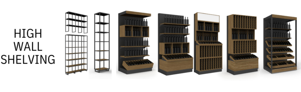 Our Wine Display Solutions are here to help you create the perfect presentation for your wines, alcohols, and spirits. With our selection, you can showcase your products in the best light, increasing sales and creating an inviting atmosphere for your valued customers.