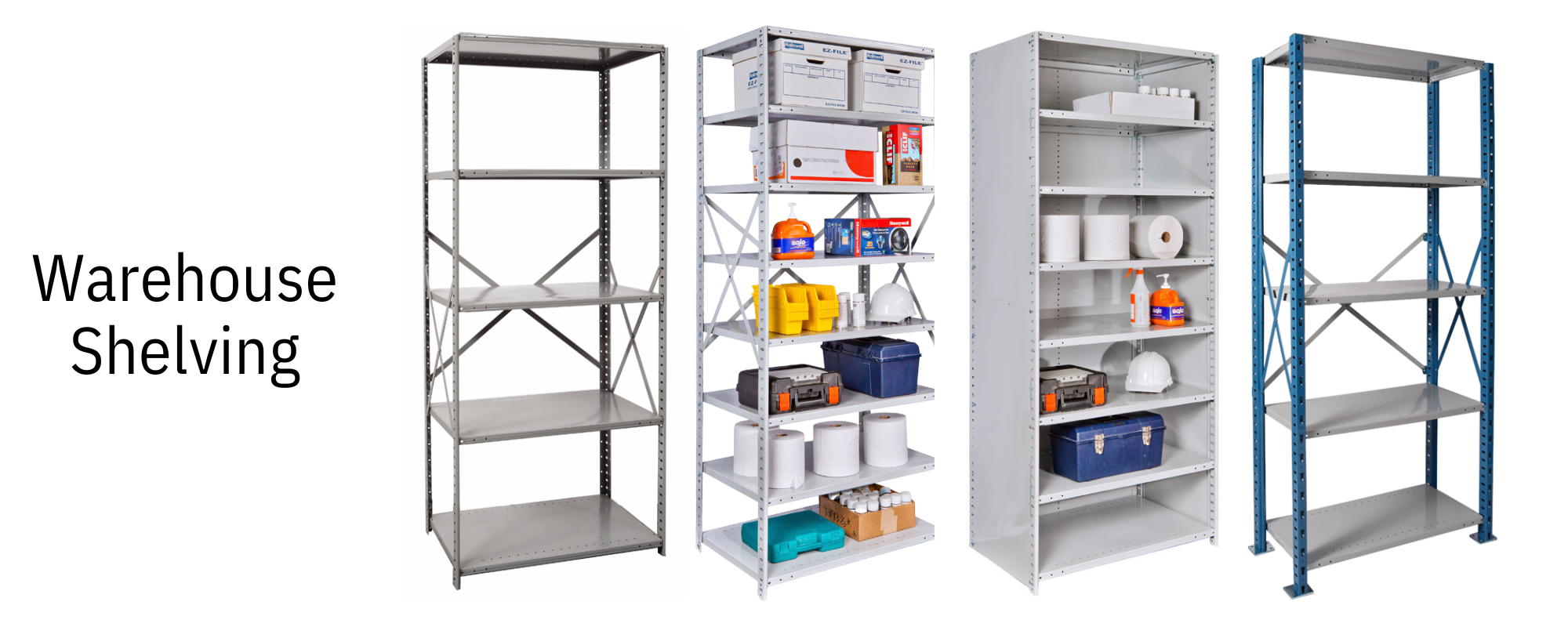 Keep your warehouse safe and running efficiently with Store Displays' Warehouse Solutions and Accessories. From safety equipment to parking blocks, speed bumps, and high capacity shelving -