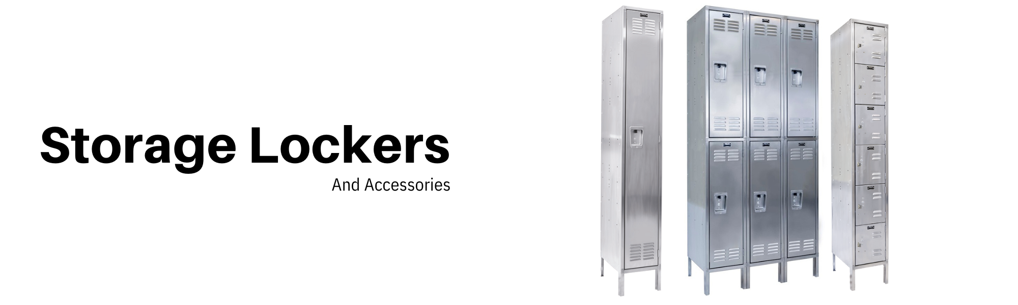 Get the lockers you need from Store Displays! We offer a variety of durable, quality lockers for all uses including locker room storage, ventilated lockers, 1 to 3 tier locks and more.