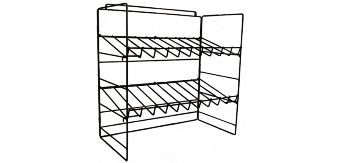  Get the perfect wire frame fixtures you need to display your store products. We provide spinner racks, strip rods and more. With our massive selection of wire frame displays, you're sure to find the right one for your needs