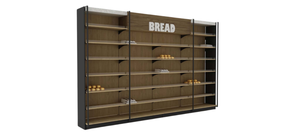 Attract customers with our top-notch bakery display solutions. Showcase your bakery items in the most enticing and visually appealing way possible with our bakery fixtures.