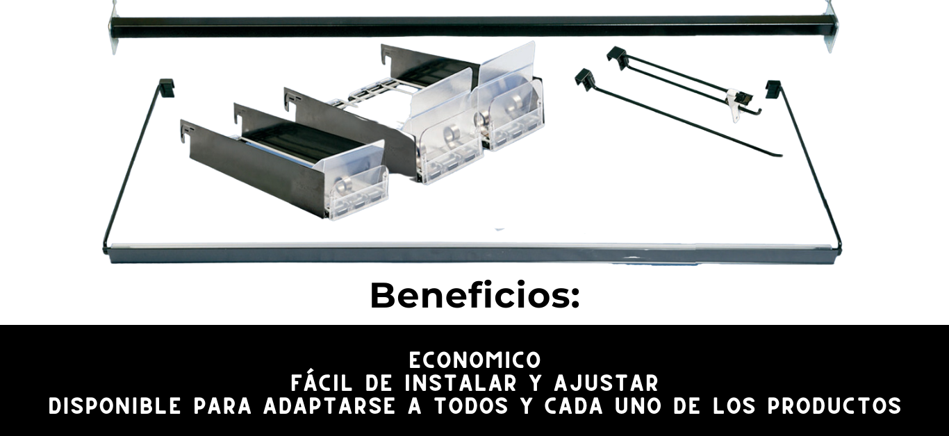 Trion Online, Gondolas, Puerto Rico, Store Displays, Store Fixtures, Merchandising Hooks, Gondola Hooks, Gondola Shelves.