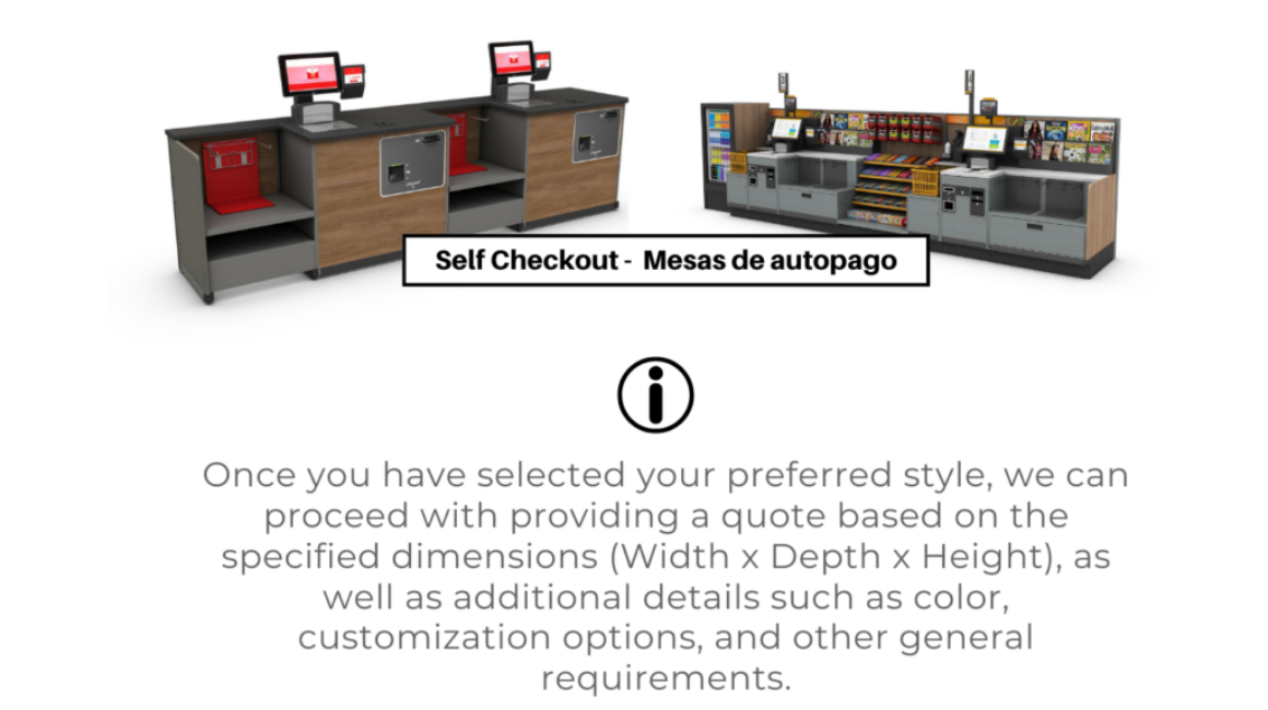 Get the perfect checkout solution for your store with custom check-out counters from Store Displays. We provide checkout counters that fit any business size, and help you get checked out quickly and efficiently.