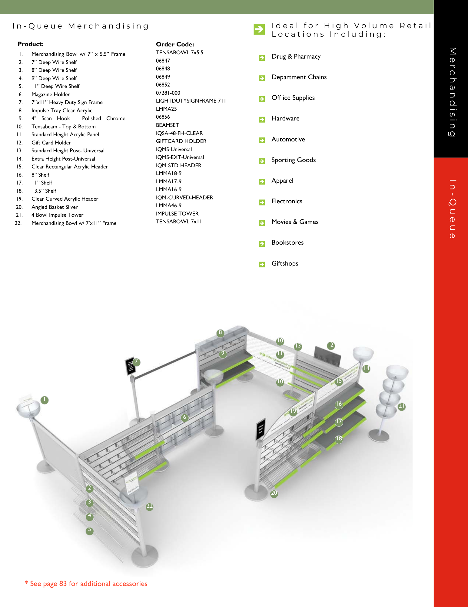 Gondolas from Store Displays International. Durable, accessible, and customizable gondolas are perfect for displaying merchandise in any size retail space.