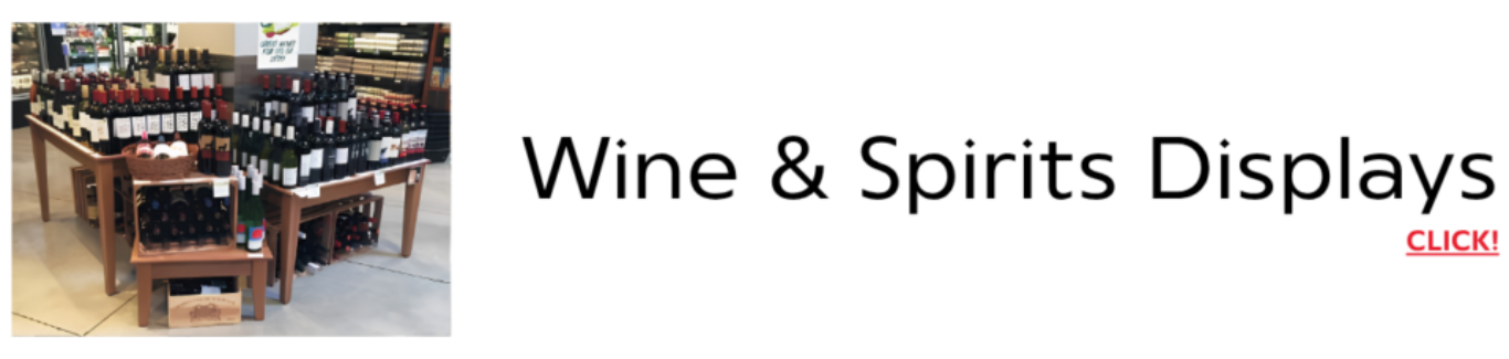 Showcase your wines, alcohols and spirits in the best light possible with our selection of Wine Display Solutions. These displays are designed to help you increase sales while creating an inviting atmosphere for customers.